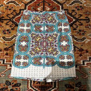 Anthropologie Maeve Linen Pencil Skirt, Size 2